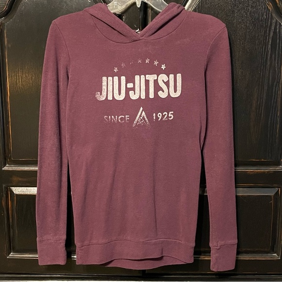 Women’s Gracie Jiu-Jitsu Thermal Sweatshirt Hoodie - Picture 1 of 4